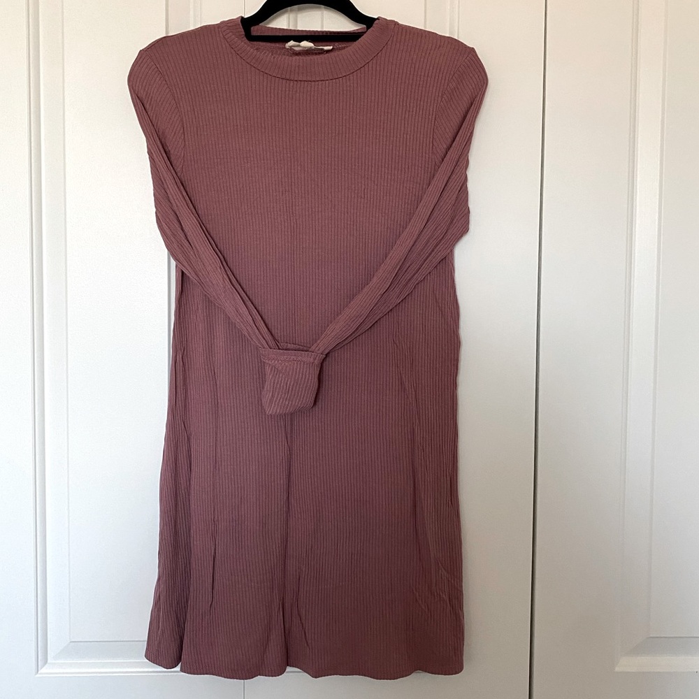 🎉5/$30 - Blush long sleeve t-shirt dress